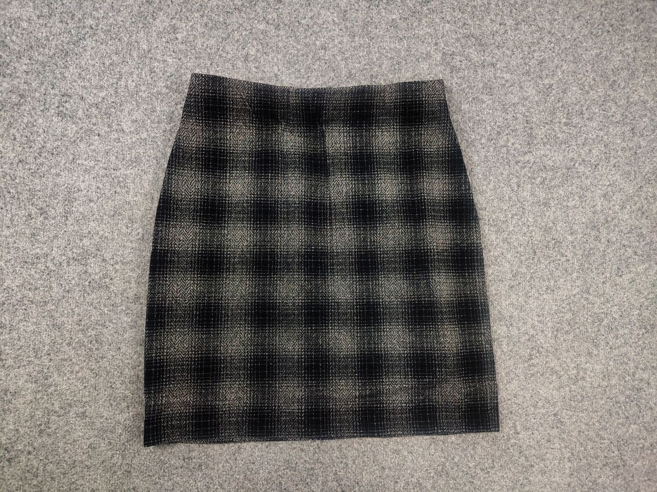 Wolford Wolford Black White Plaid Printed Short Pencil average skirt Size 29" - 5 Thumbnail