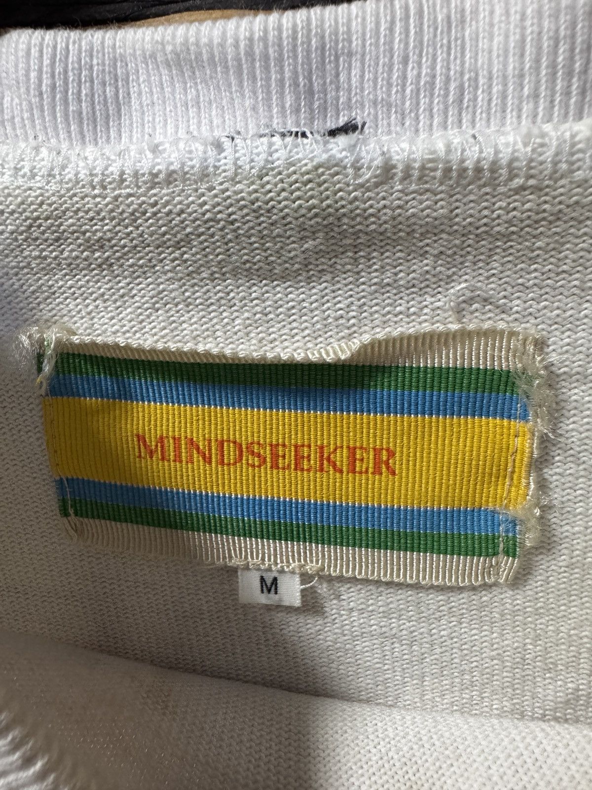 Japanese Brand × Mindseeker Vintage Mindseeker Heavy Cotton Tshirt Size US XL / EU 56 / 4 - 4 Thumbnail