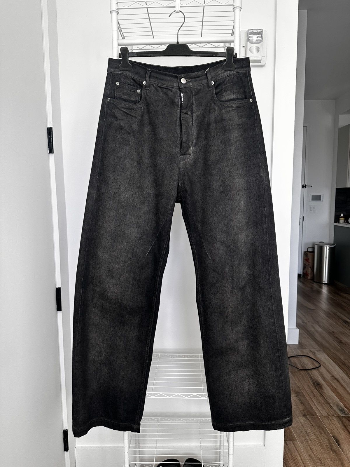 Rick Owens MR PORTER EXCLUSIVE GETH DRKSHDW DARK DUST DENIM JEANS Size US 34 / EU 50 - 1 Thumbnail