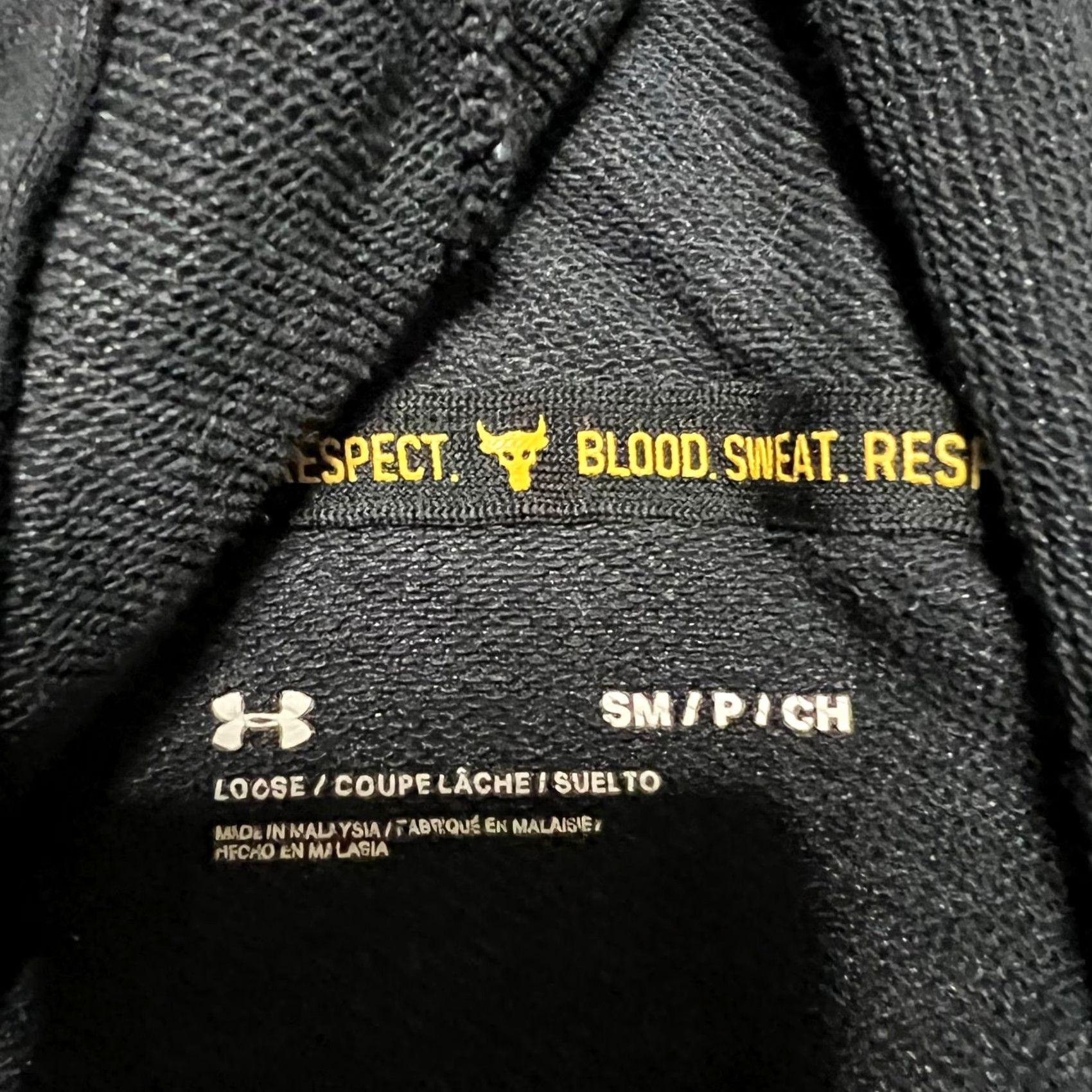 Under Armour Under Armour Project Rock Hoodie Womens Small 1/4 Zip Warrior Mana Black S Womens Hoodie Size S / US 4 / IT 40 - 5 Thumbnail