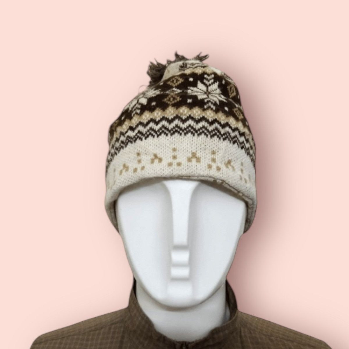 Japanese Brand × Native × Takeo Kikuchi VINTAGE TAKEO KIKUCHI NATIVE BEANIE Size ONE SIZE - 4 Thumbnail