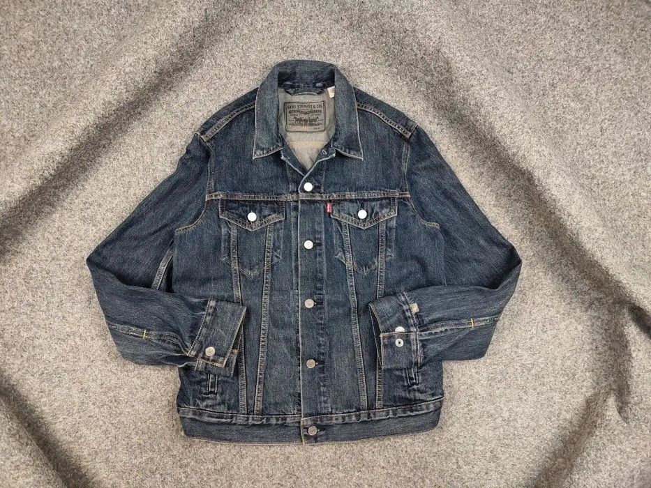 Levi's Rare Vintage Levi's x Jacquard google Trucker Denim Jacket Size US M / EU 48-50 / 2 - 4 Thumbnail