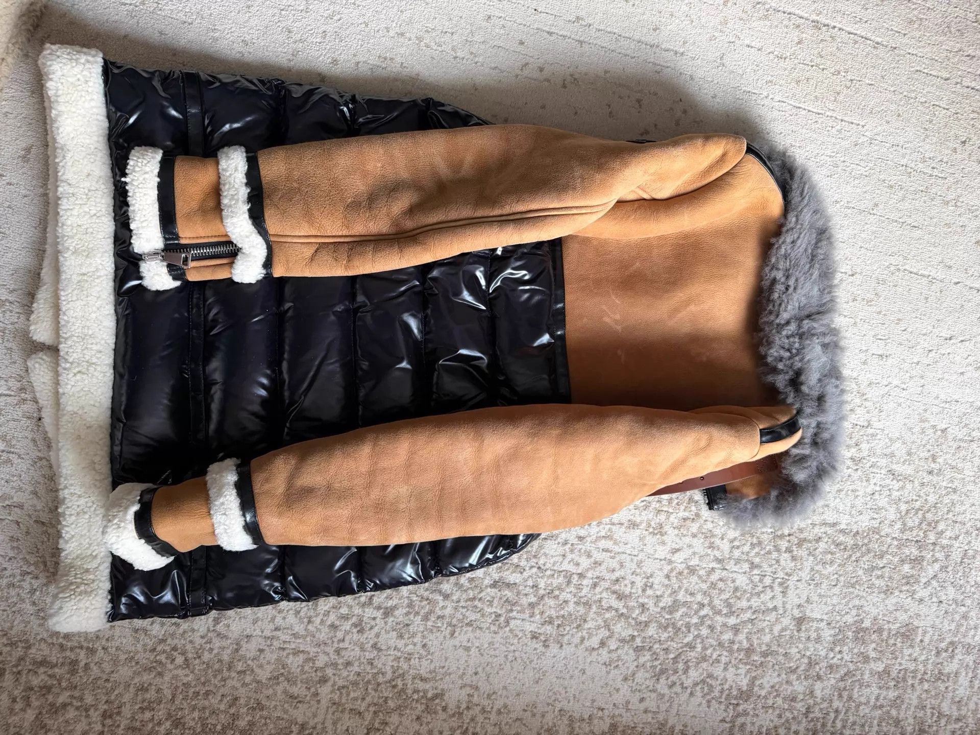 Moncler Moncler Fur-Lined Puffer Jacket Size 1 Size US S / EU 44-46 / 1 - 4 Thumbnail
