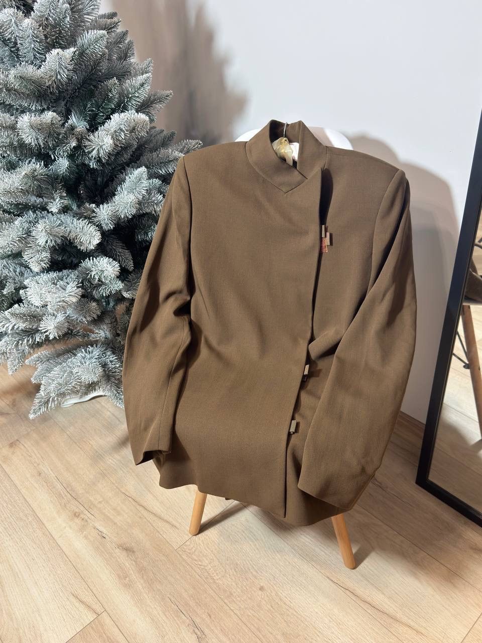 Jean Paul Gaultier Jean Paul Gaultier Wool Coat Blazer Size US 12 Brown Size XL / US 12-14 / IT 48-50 - 1 Thumbnail