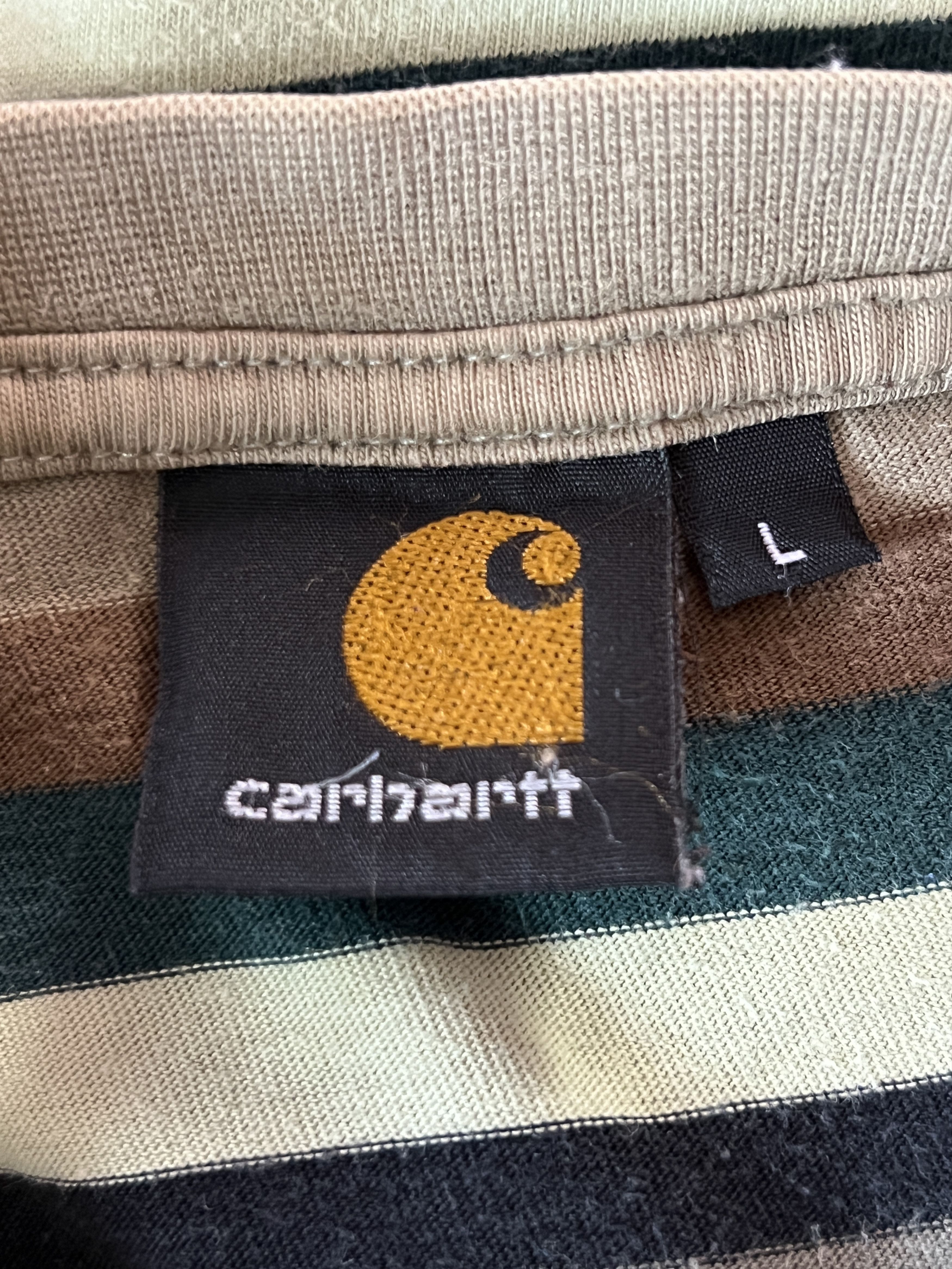 Carhartt Carhartt Vintage Men's Striped Long Sleeve - L Size US L / EU 52-54 / 3 - 6 Thumbnail