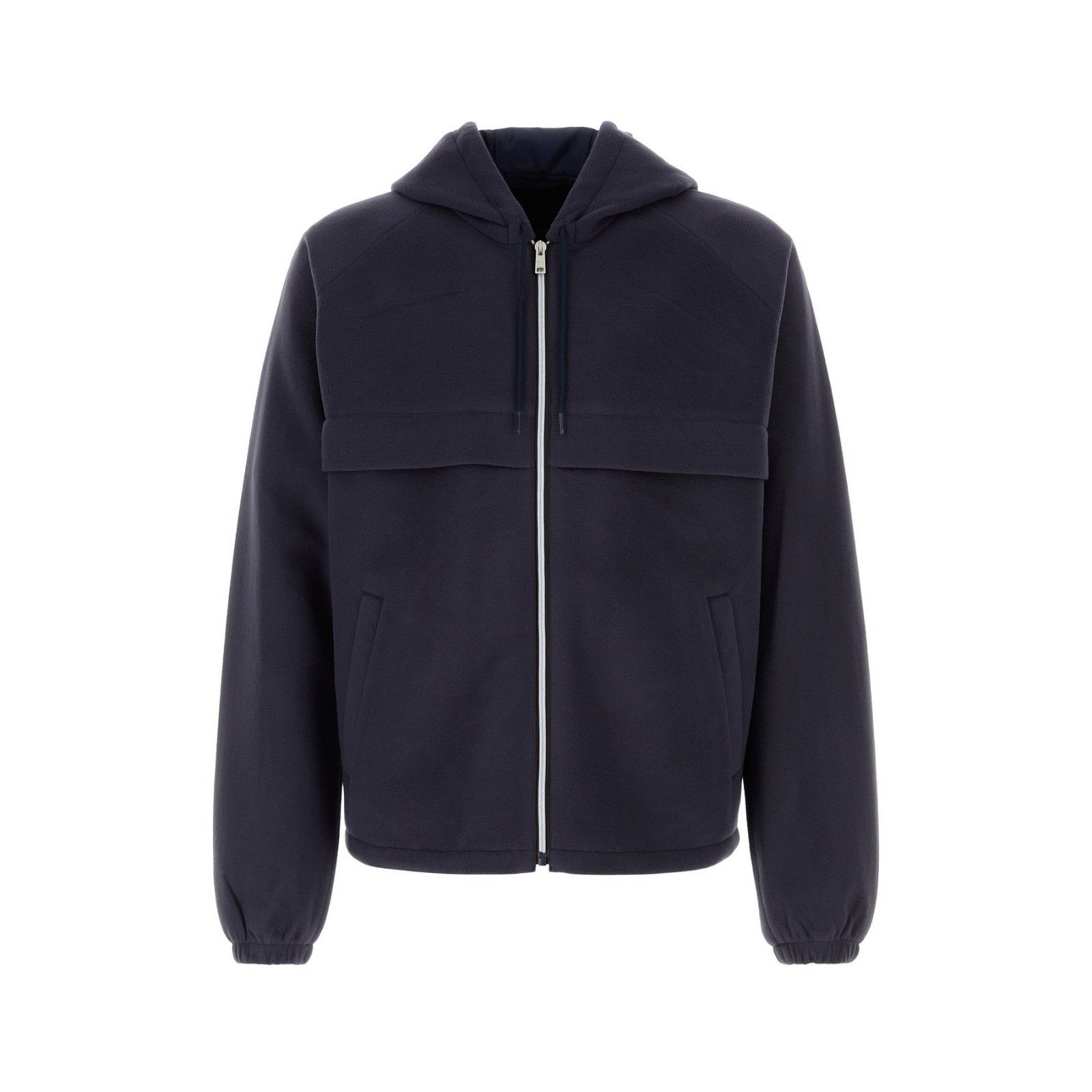 Prada PRADA Navy Blue Pile Jacket New & Authentic (Men's size:L;) Size US L / EU 52-54 / 3 - 1 Thumbnail