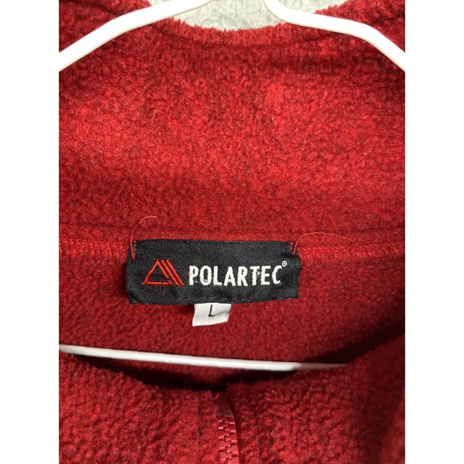 Vintage VINTAGE University of Wisconsin UW Oshkosh Polartec Fleece 1/4 Zip Jacket Size Large Mens Red Size US L / EU 52-54 / 3 - 3 Thumbnail