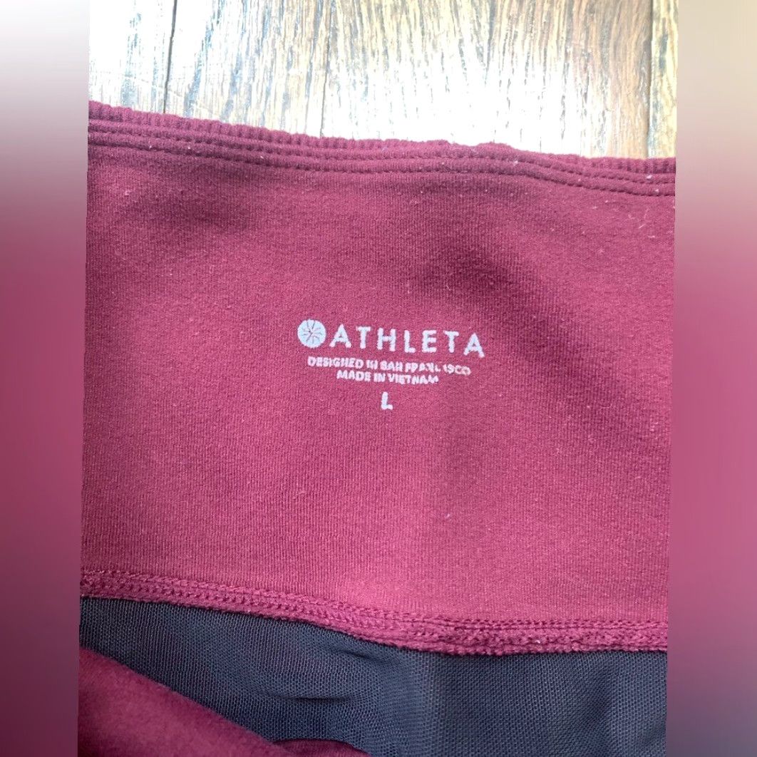 Athleta Athleta Red Shorts L Women Athletic Regular Size 36" / US 14 / IT 50 - 4 Thumbnail