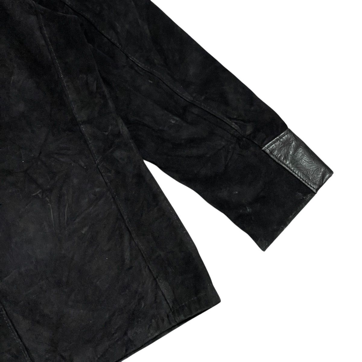 Schott Vintage Schott NYC Western Made in USA Suede Leather Jacket Size US L / EU 52-54 / 3 - 13 Thumbnail