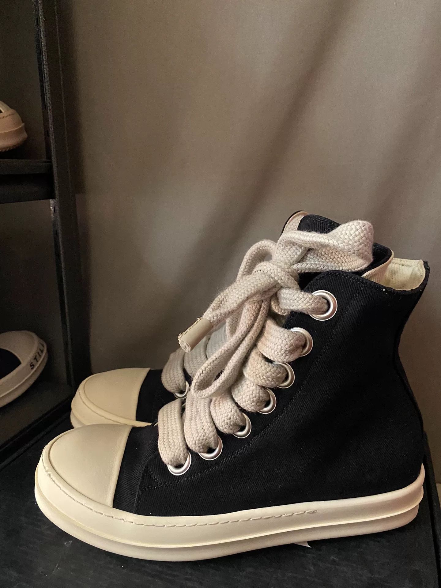 Rick Owens rick owens high-top sneakers size 42 Size US 9 / EU 42 - 1 Thumbnail