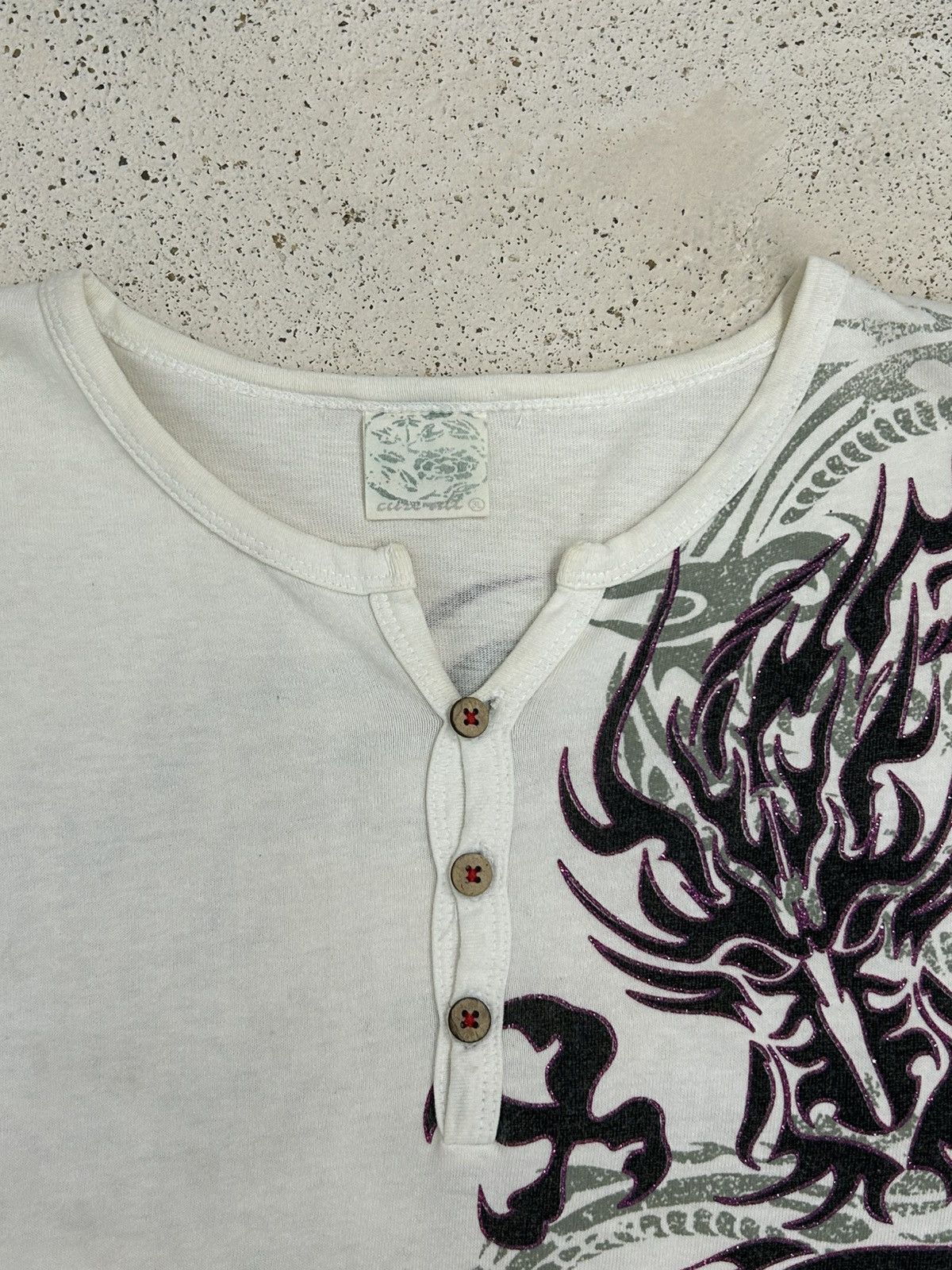 Designer × Japanese Brand Vintage Japan Bullet Sukajan Dragon Fighter Blinking Size US L / EU 52-54 / 3 - 9 Thumbnail