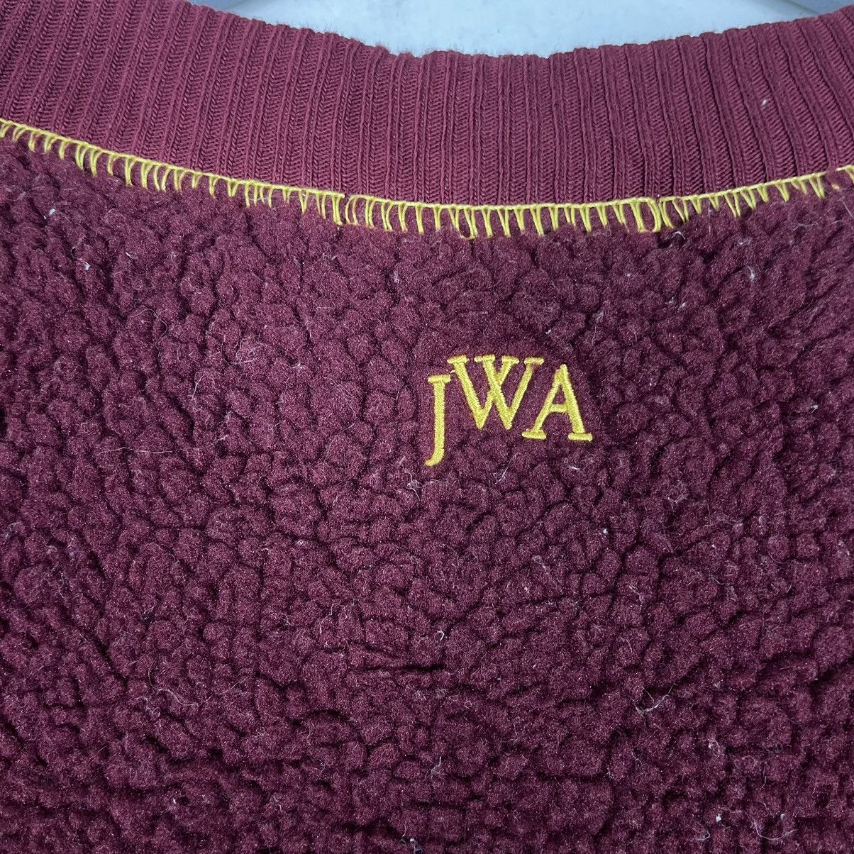 JW Anderson × Uniqlo 💥JW ANDERSON DEEPILE MAROON CREWNECK PULLOVER Size US M / EU 48-50 / 2 - 10 Thumbnail