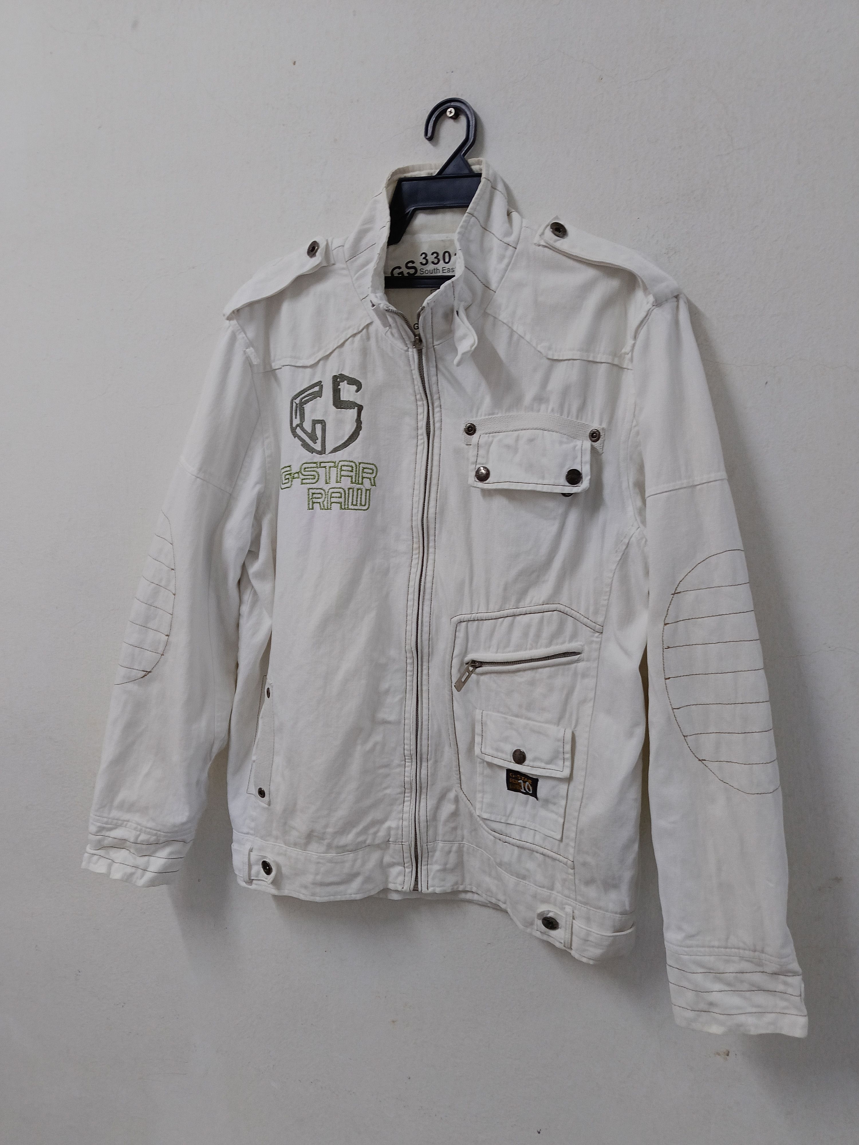 G-Star G Star raw White Jacket Size US L / EU 52-54 / 3 - 2 Thumbnail