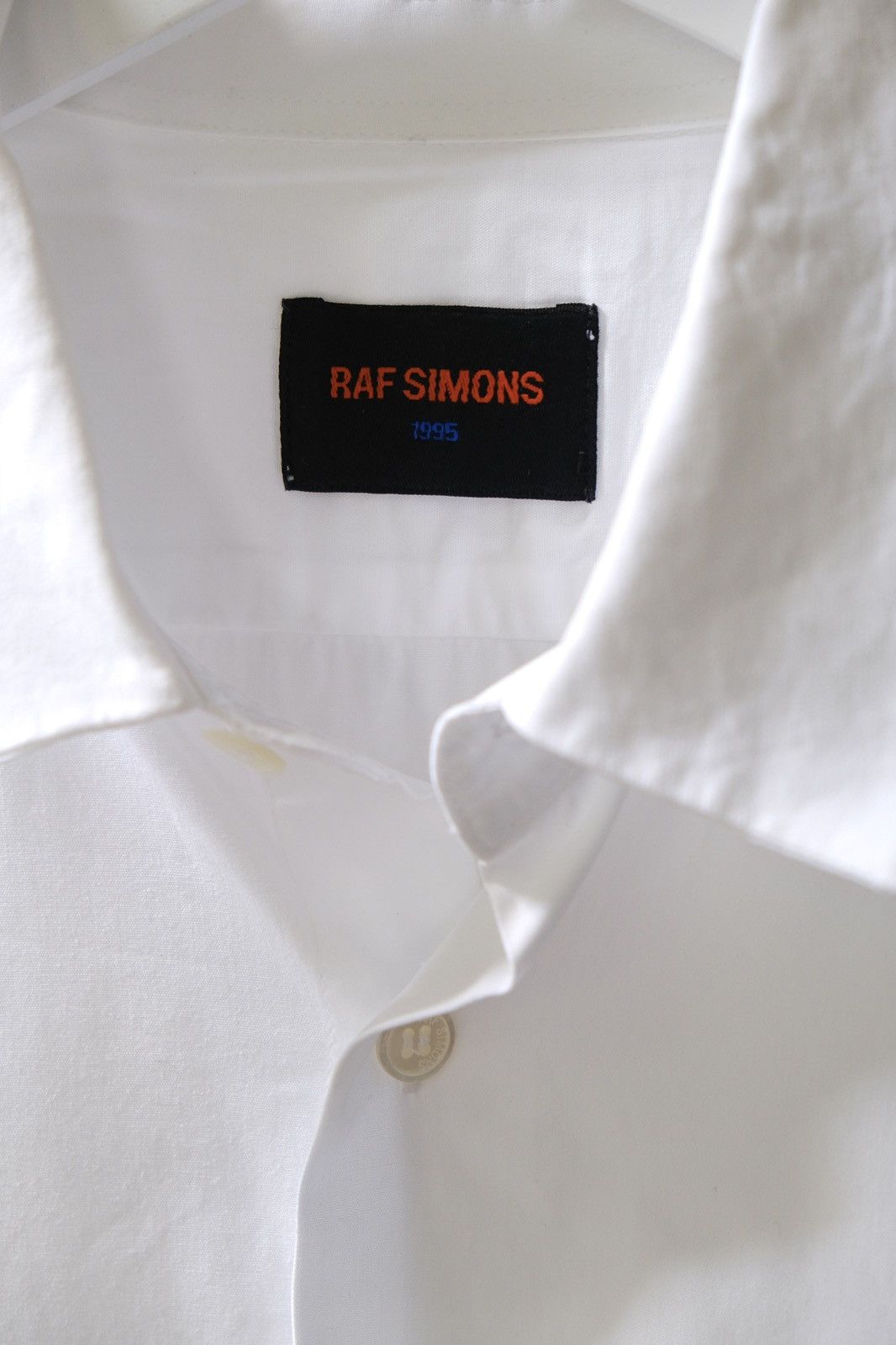 Raf Simons Raf Simons 1995 R Embroidered Classic Shirt Size US M / EU 48-50 / 2 - 2 Thumbnail