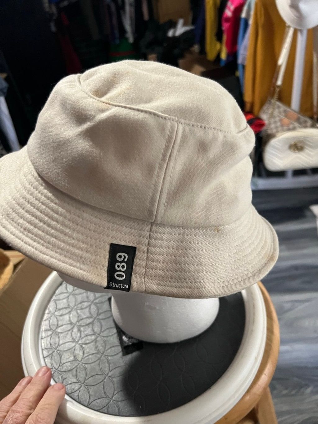 Structure Women's STRUCTURE Beige Bucket Hat One Size Size ONE SIZE - 2 Thumbnail