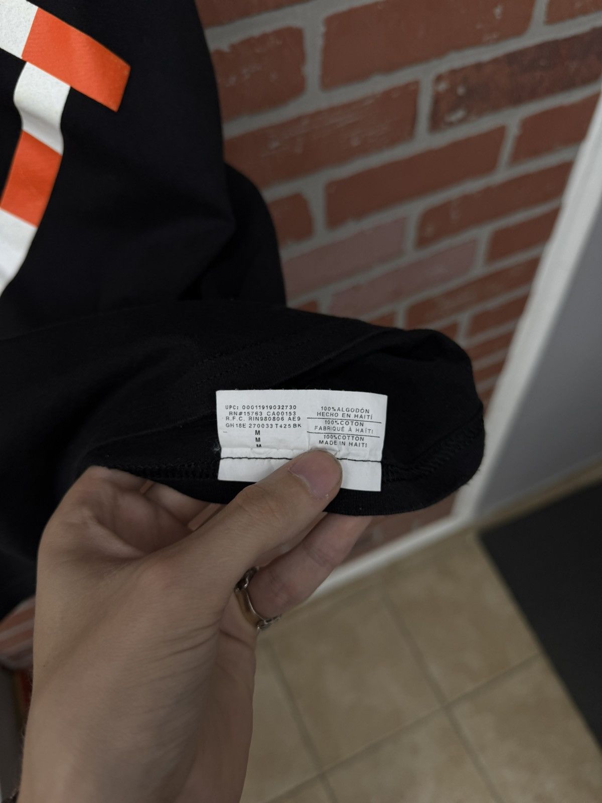 Off-White Off White Champion Tee Shirt Virgil Abloh Size M Size US M / EU 48-50 / 2 - 13 Thumbnail
