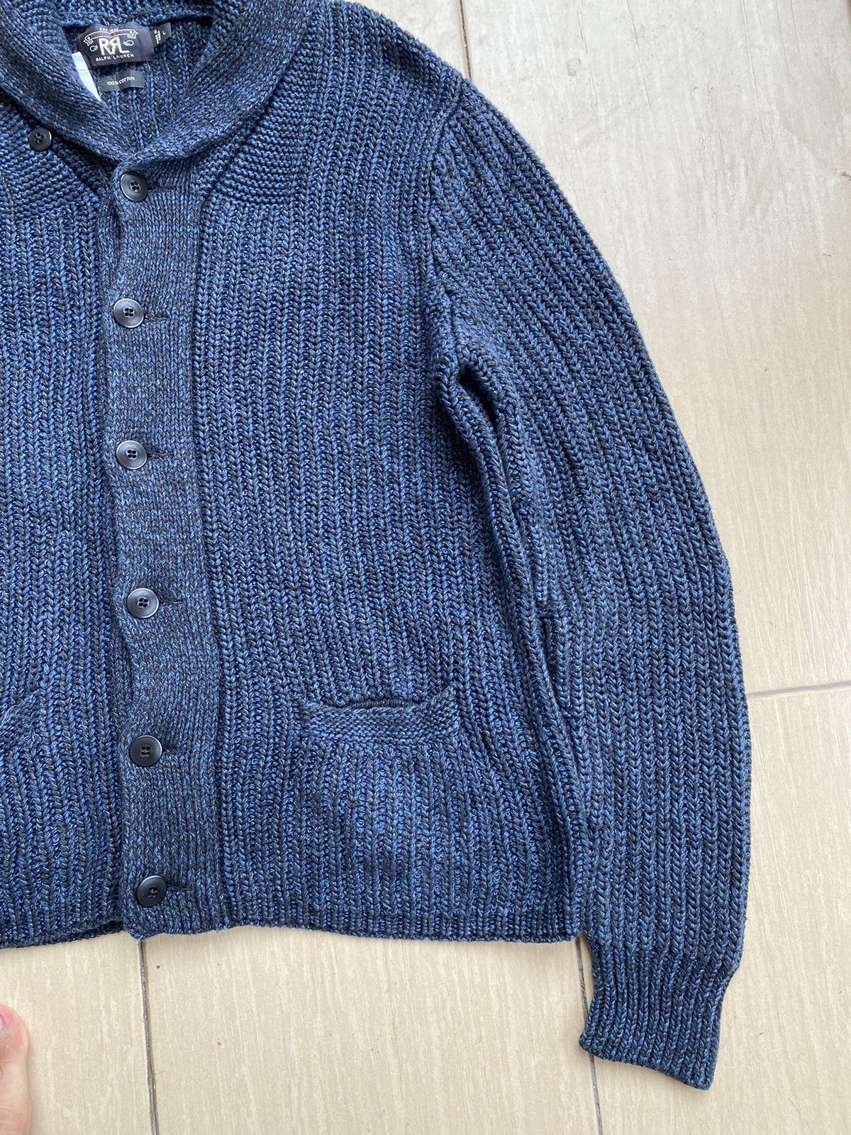 RRL Ralph Lauren shawl collar cardigan Size US L / EU 52-54 / 3 - 4 Thumbnail