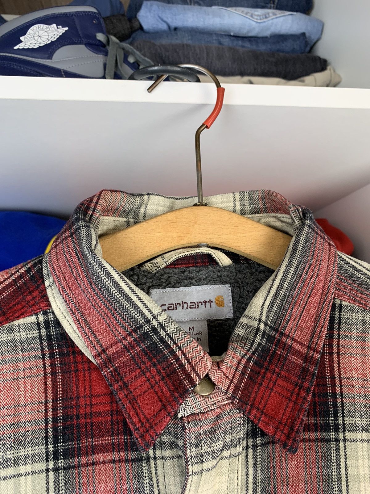 Carhartt Men's Hubbard Sherpa Lined Shirt Jacket