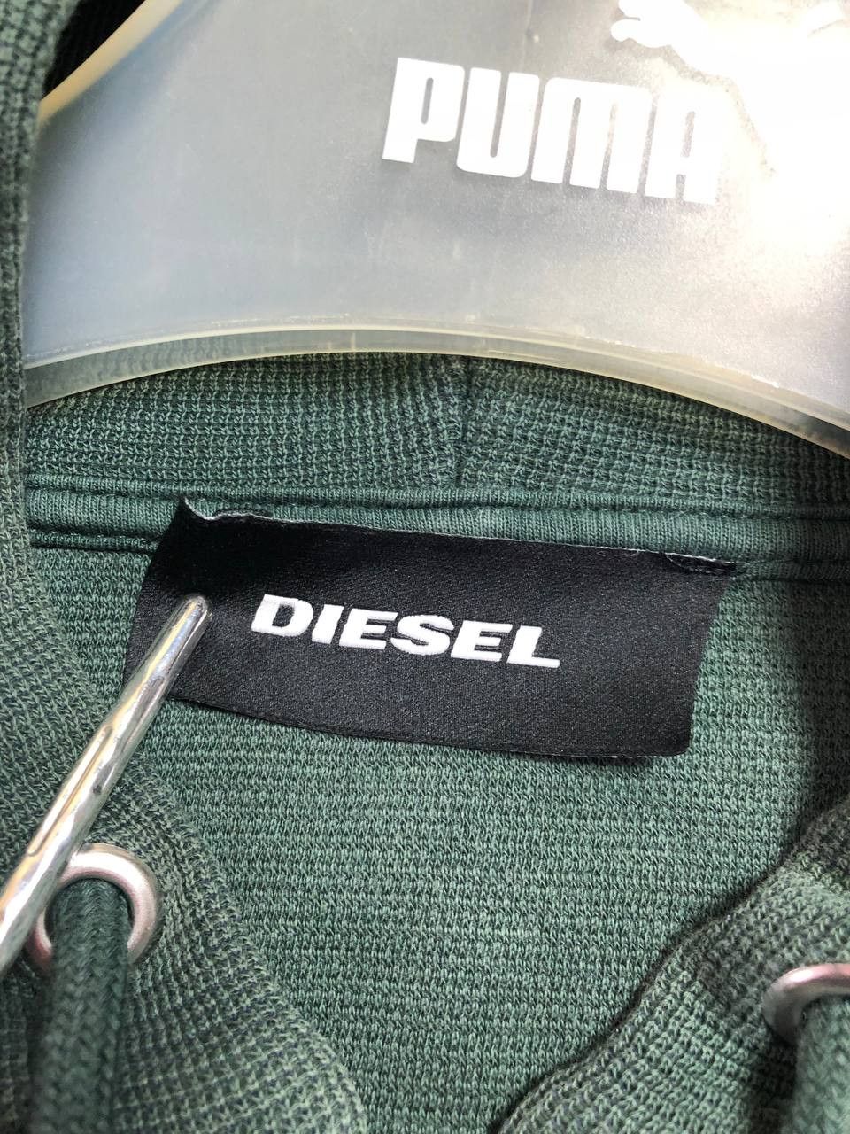Diesel × Vintage Vintage Diesel Boxy Archival Zip Hoodie Y2K Size US M / EU 48-50 / 2 - 2 Thumbnail