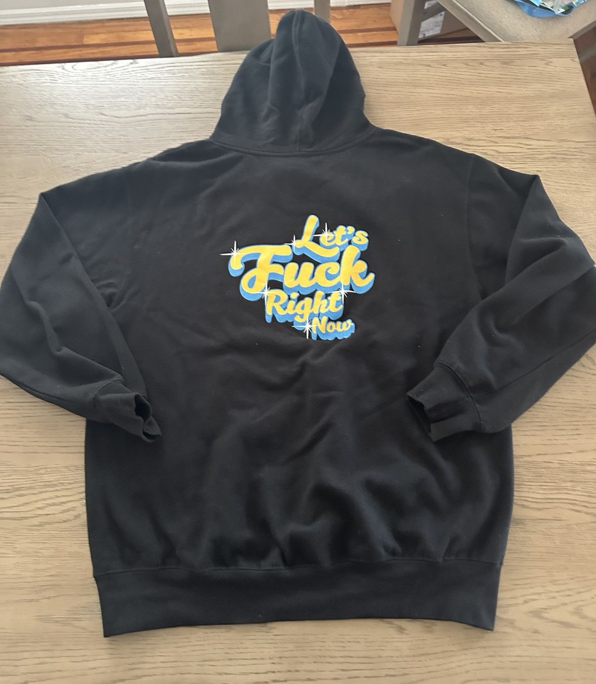 Golf Wang × Odd Future × Tyler The Creator Golf Wang Tyler The Creator Let's F**K Right Now Black Hoodi Size US L / EU 52-54 / 3 - 5 Thumbnail