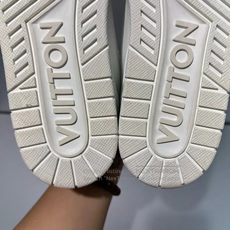 Louis Vuitton Louis Vuitton Trainer Pure White Board Shoes Size US 9 / EU 42 - 8 Thumbnail