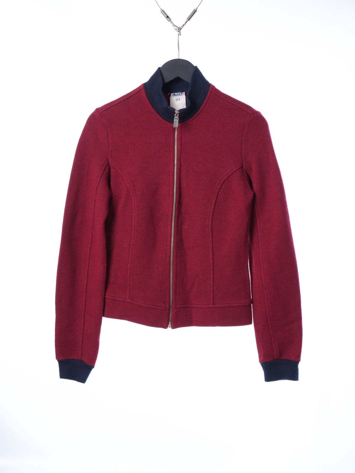Dolce & Gabbana Women's D&G Full Zip Merino Wool Sweater M Size M / US 6-8 / IT 42-44 - 1 Thumbnail