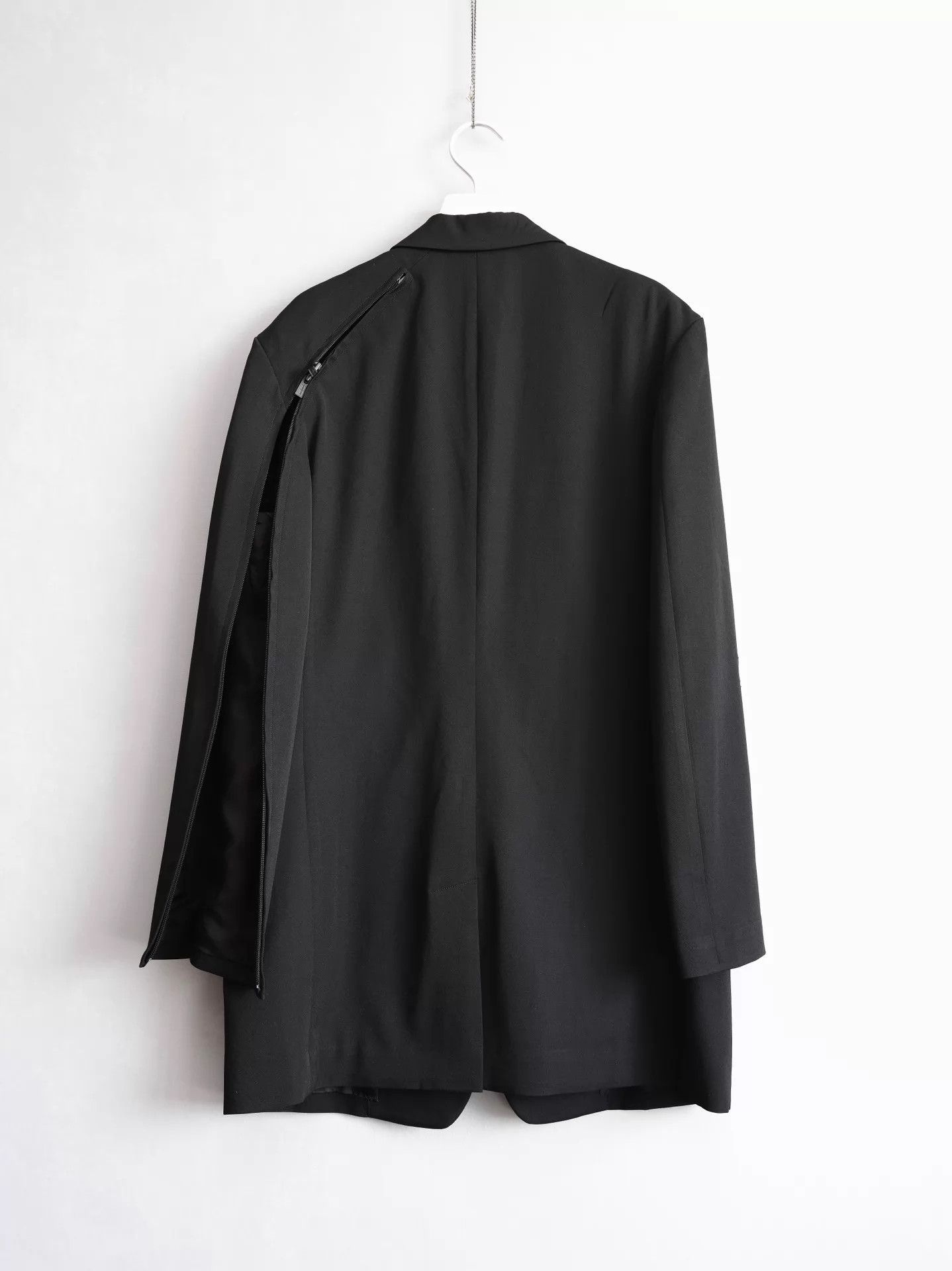 Yohji Yamamoto Yohji Yamamoto 25SS Zip Deconstructed Jacket Size US L / EU 52-54 / 3 - 4 Thumbnail