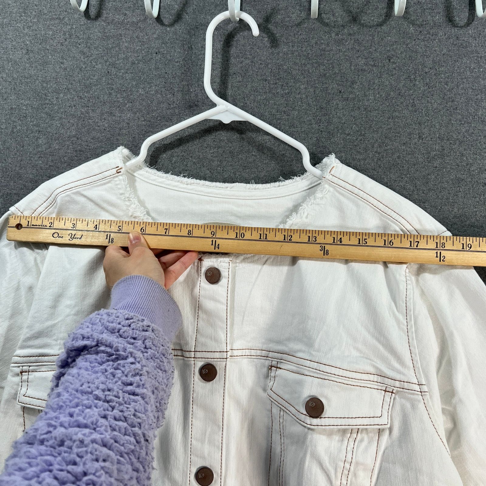 Other LOGO by Lori Goldstein Jeans Jacket Womens Size 4XL / US 24-26 - 6 Thumbnail