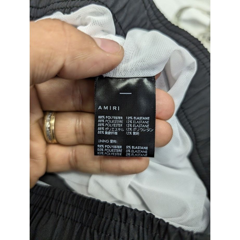 Amiri o1rshd1 Fortune Swim Trunk Shorts in Black Size US 32 / EU 48 - 13 Thumbnail