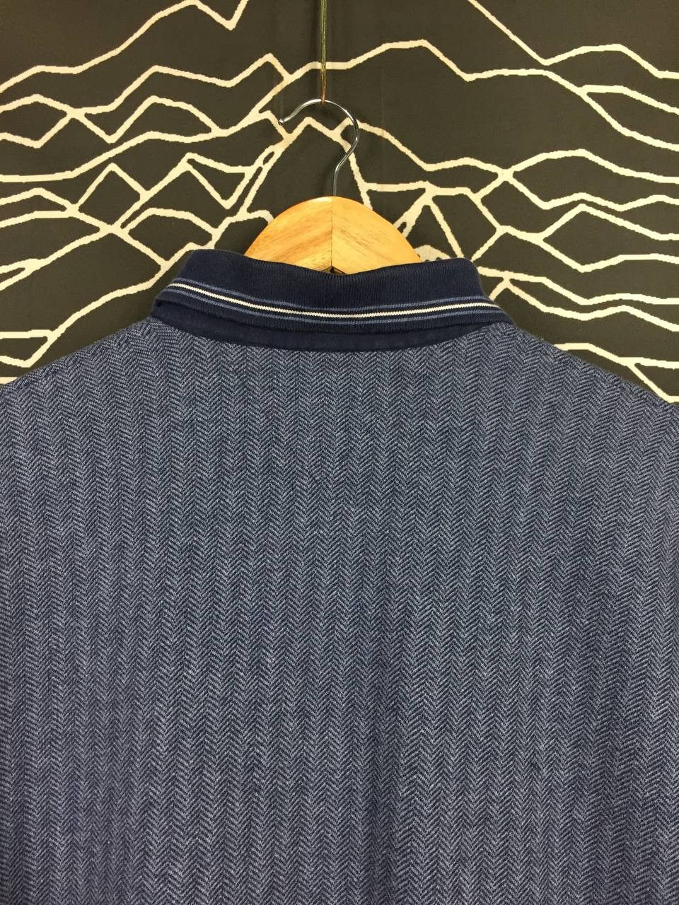 Tommy Hilfiger Vtg Tommy Hilfiger Golf Crest Logo Patterned Polo Shirt Size US XXL / EU 58 / 5 - 6 Thumbnail