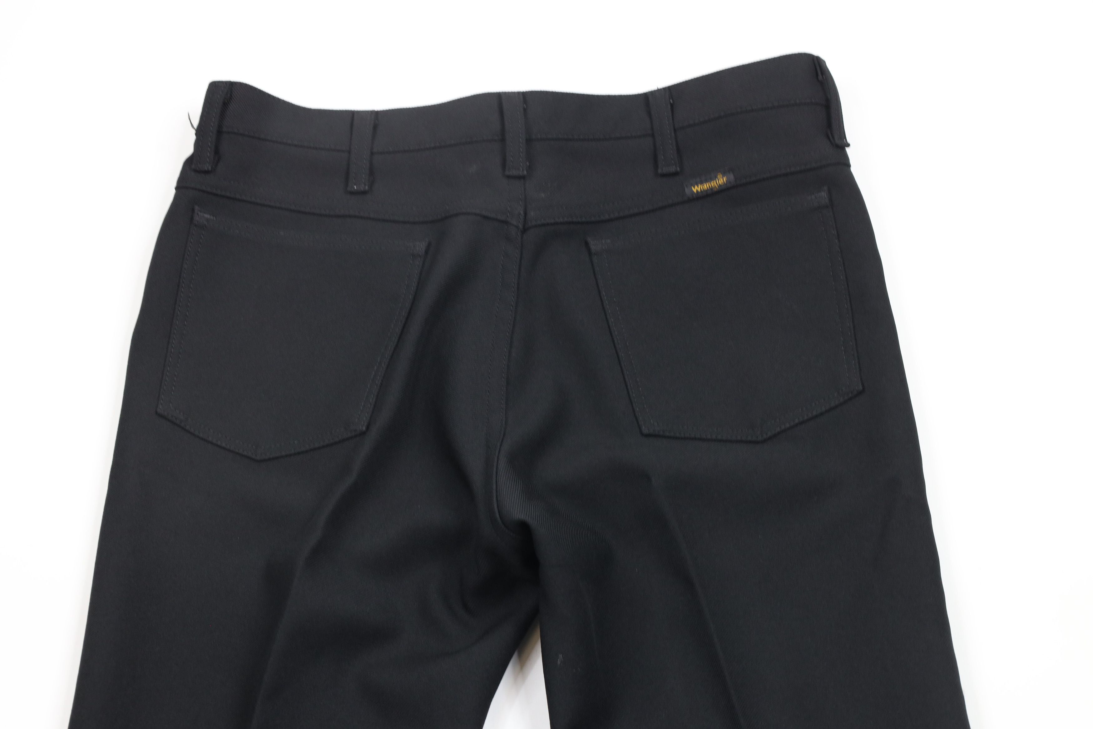 Vintage × Wrangler Vintage 90s Wrangler Bootcut Western Pants Black Polyester Size US 33 - 10 Thumbnail