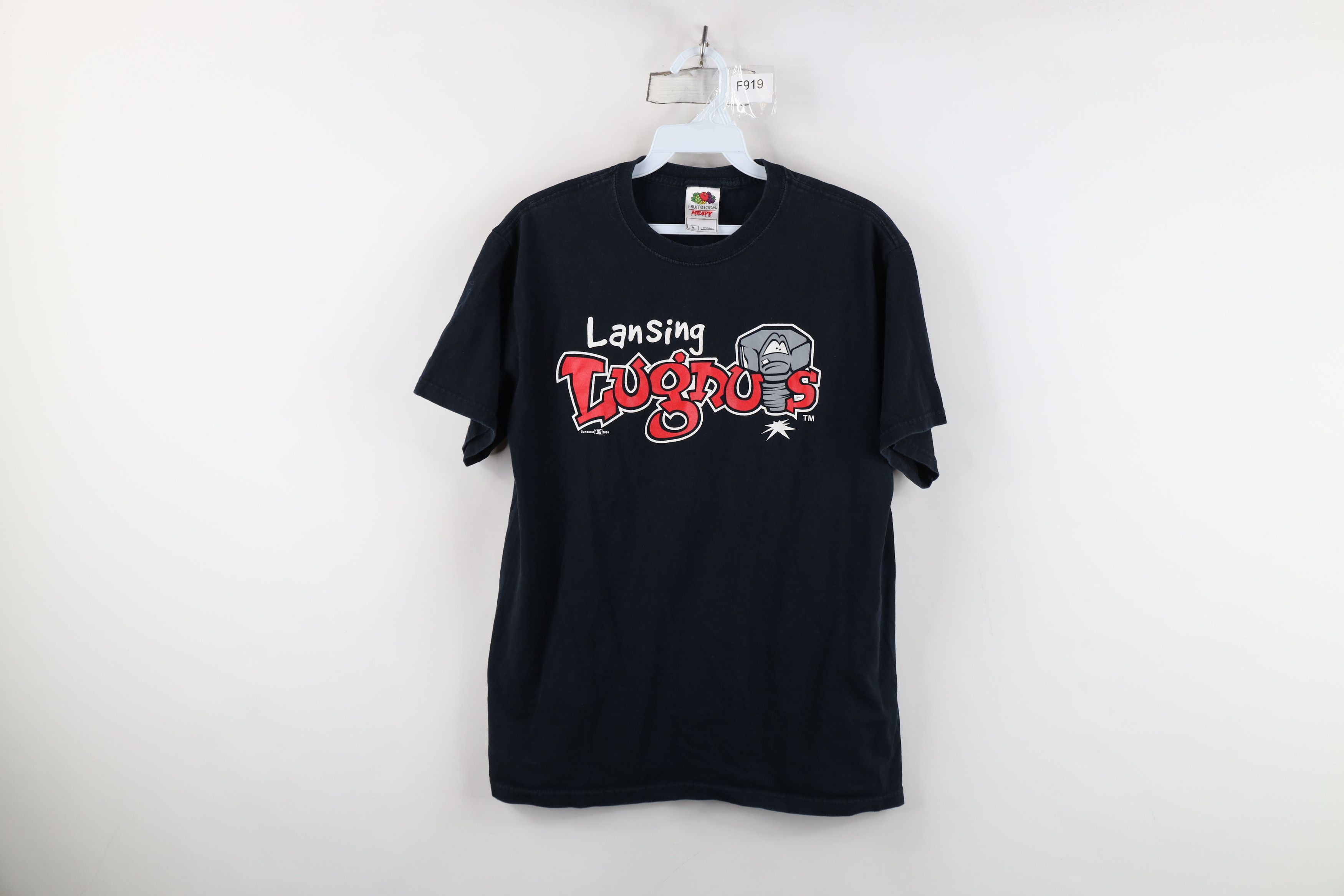 Vintage Vintage Y2K Minor League Baseball Lansing Lugnuts T-Shirt Size US M / EU 48-50 / 2 - 1 Thumbnail