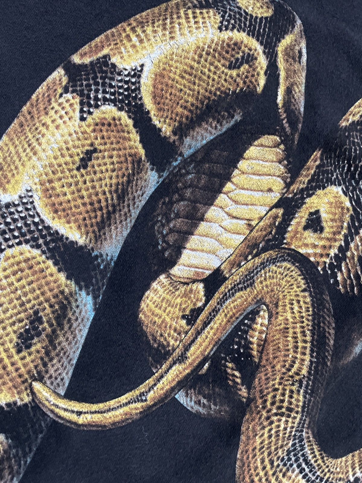 Vintage VINTAGE SNAKE PRINT BIG GRAPHIC Size US L / EU 52-54 / 3 - 6 Thumbnail