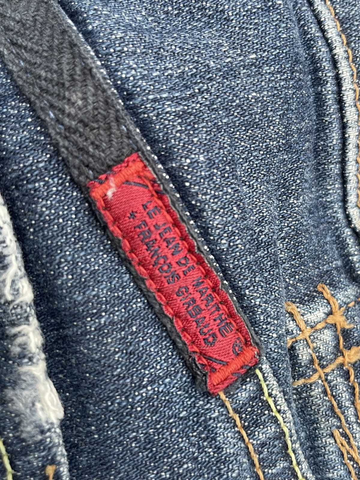 Designer Vintage Marithe Francois Girbaud Le Jean De Size 26" / US 2 / IT 38 - 10 Thumbnail