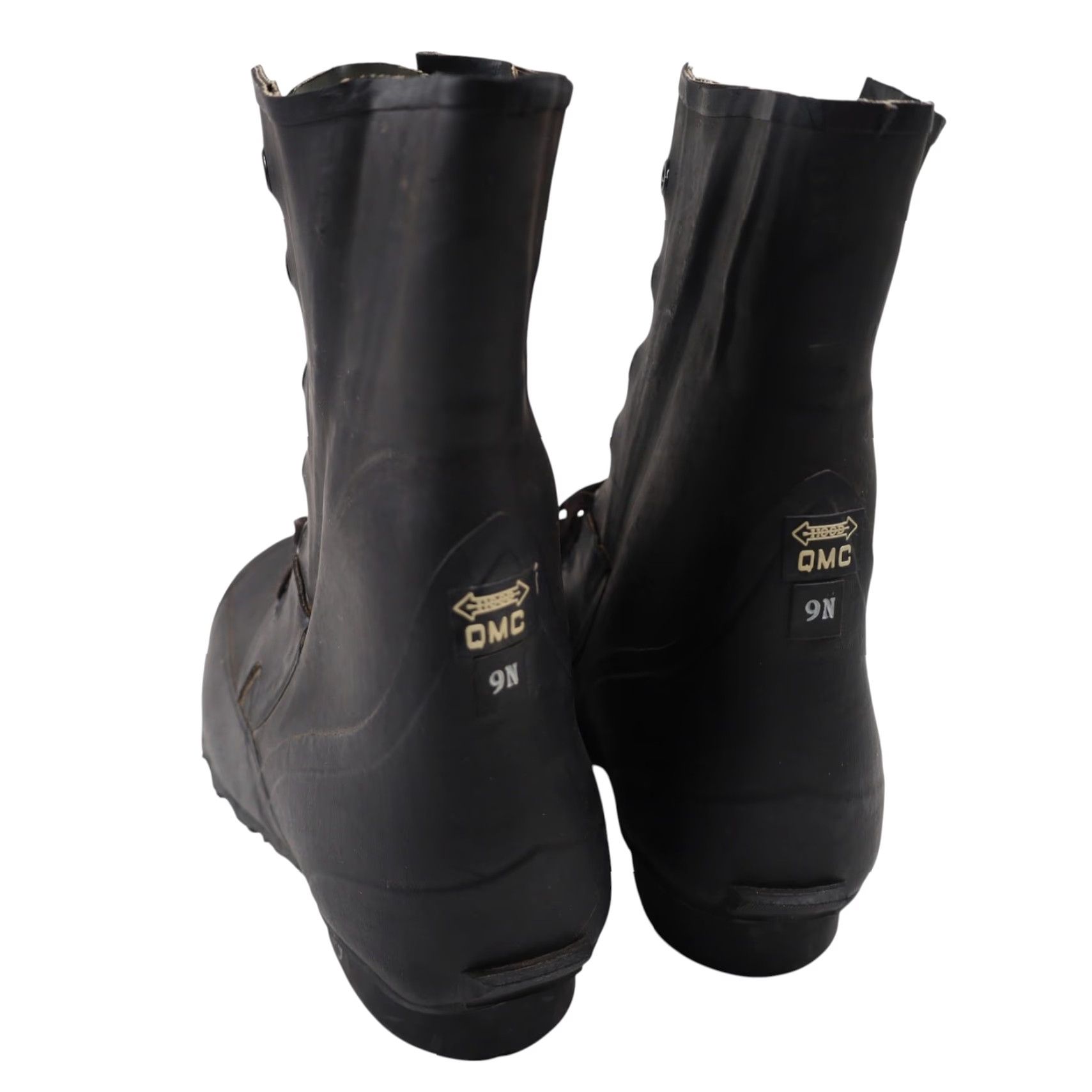 Vintage VINTAGE NWT Military QMC Hood Rubber Cold Weather Mickey Mouse Boots Black Mens M9 9+/10 Size US 9 / EU 42 - 7 Thumbnail