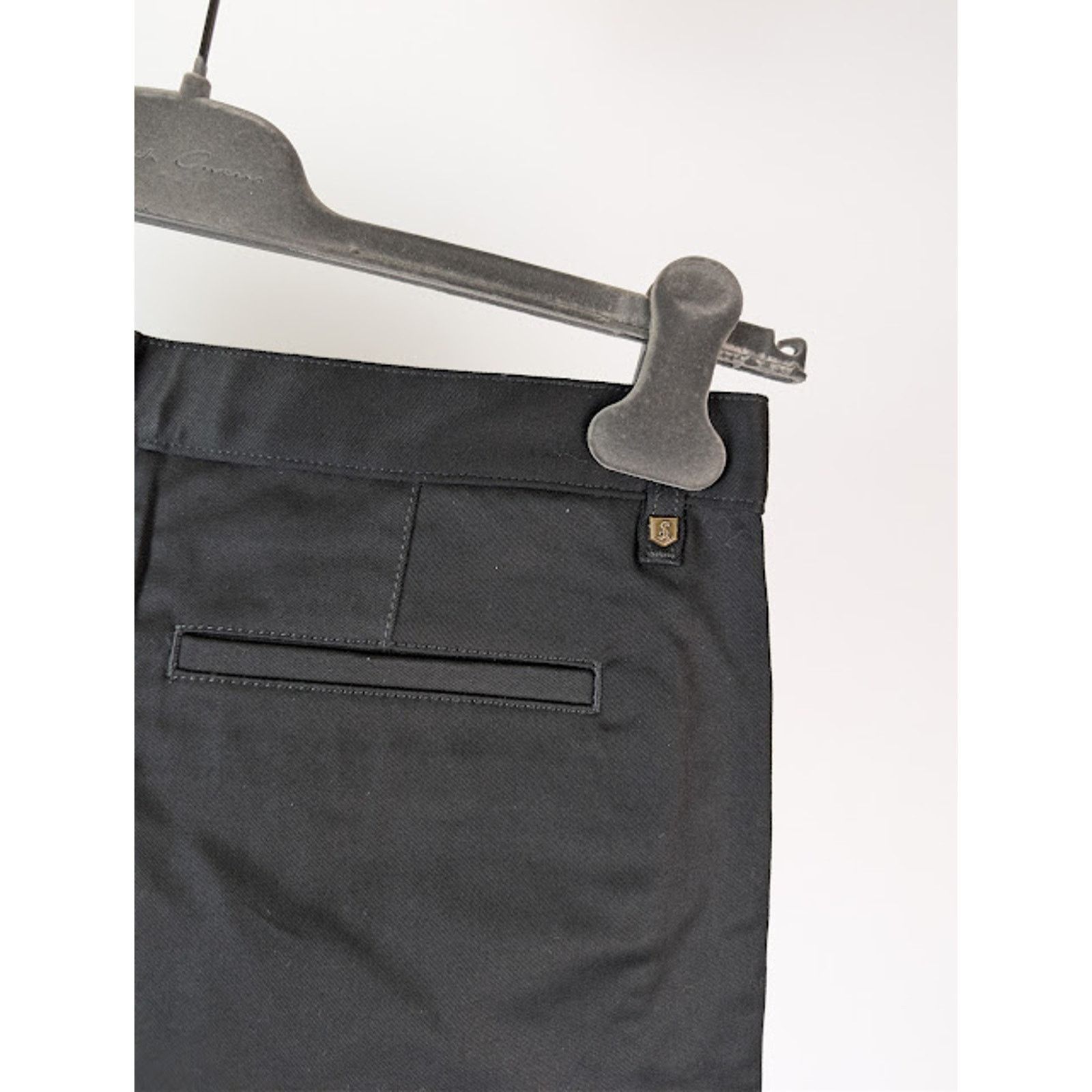 Saint Laurent Paris o1rshd1 Slim Fit Cotton Chino Pants in Black Size US 36 / EU 52 - 15 Thumbnail