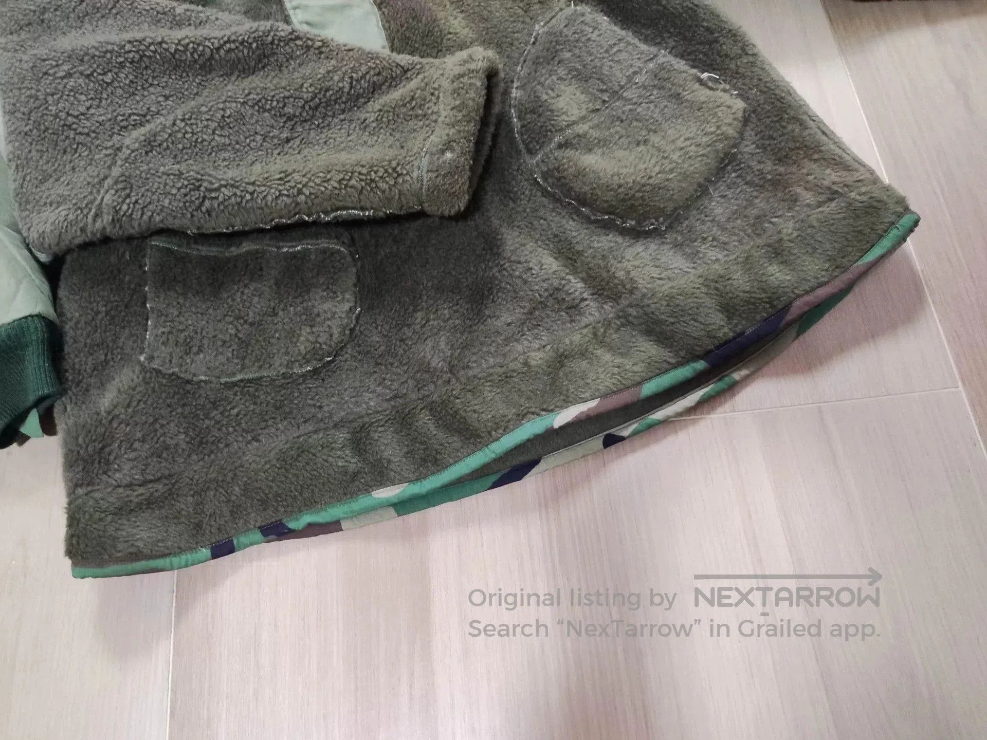 Vintage WWII US Army M43 Jacket Inner Remake. Size US M / EU 48-50 / 2 - 2 Thumbnail