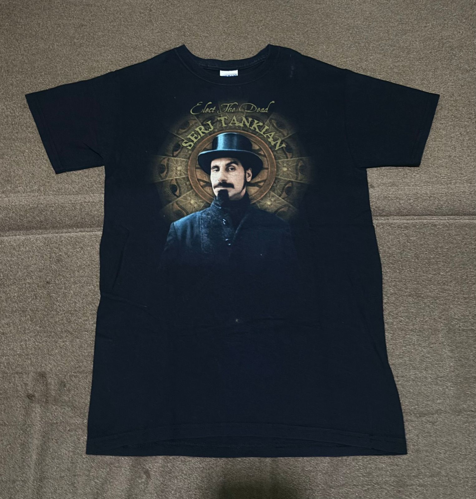 Band Tees Vintage Y2K 2007 Serj Tankian Elect The Dead SOAD Size US S / EU 44-46 / 1 - 2 Thumbnail