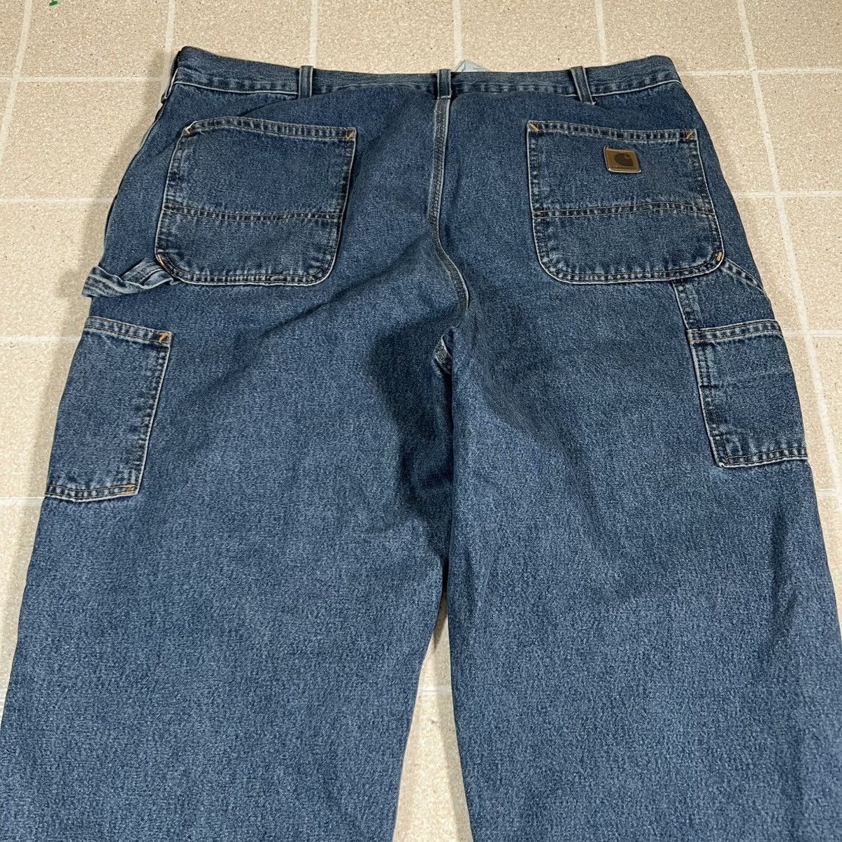 Carhartt Carhartt Washed Denim Loose Fit m Jeans Blue Denim 40x32 Size US 40 / EU 56 - 2 Thumbnail