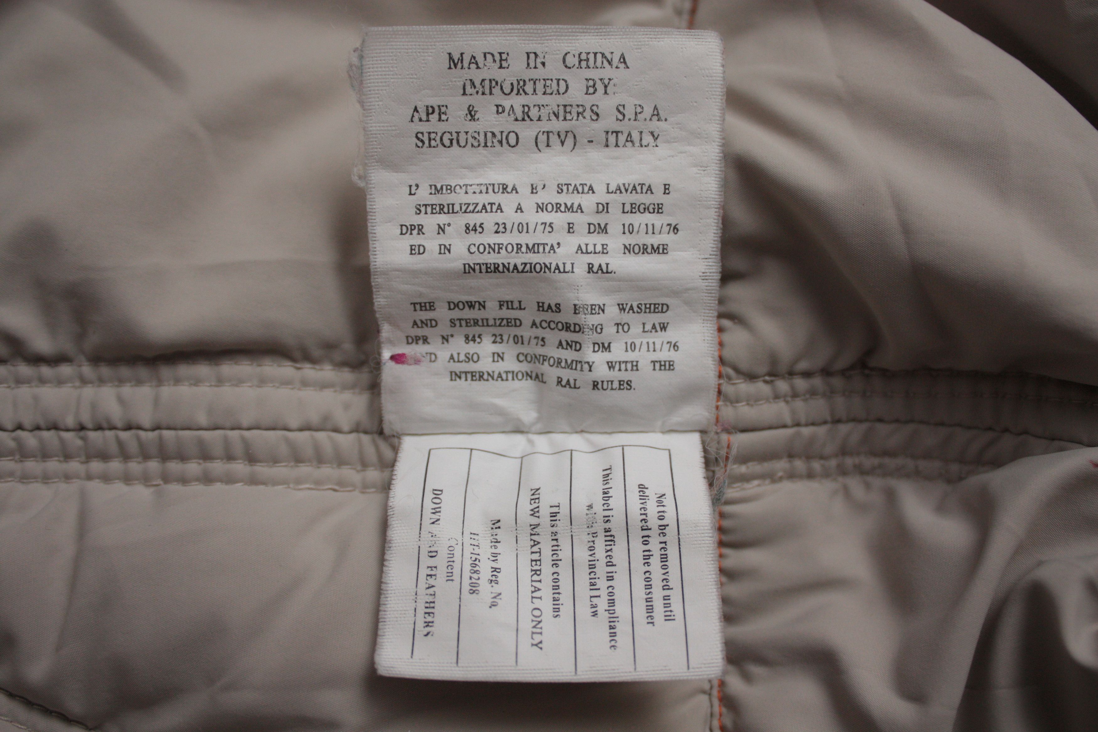 Parajumpers Parajumpers Masterpiece Series Beige Puffer Down Parka Size US M / EU 48-50 / 2 - 7 Thumbnail
