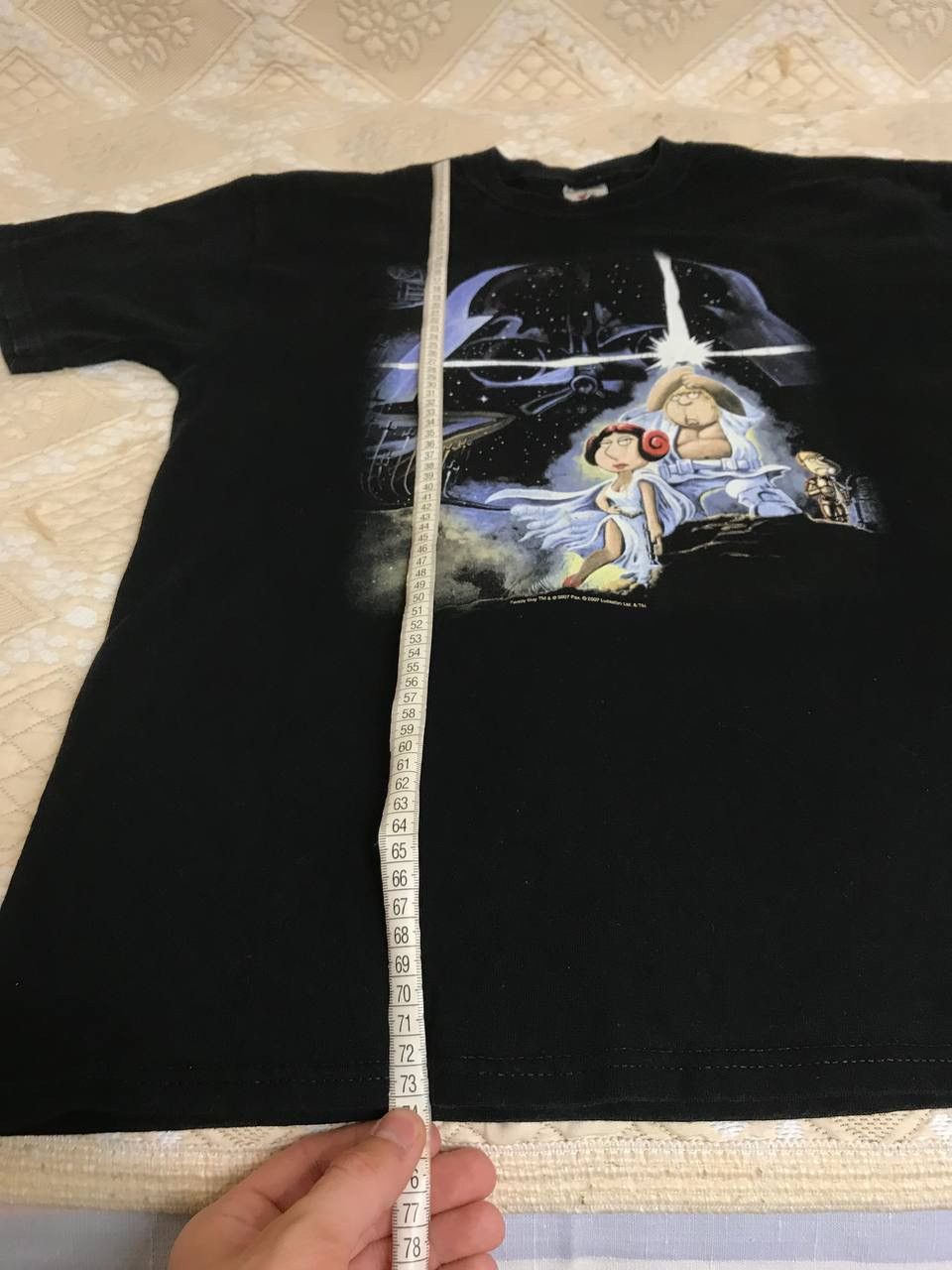 Vintage 🔥 Vintage 2000s Family Guy Star Wars T Shirt Lucasfilm Fox Size US L / EU 52-54 / 3 - 11 Thumbnail
