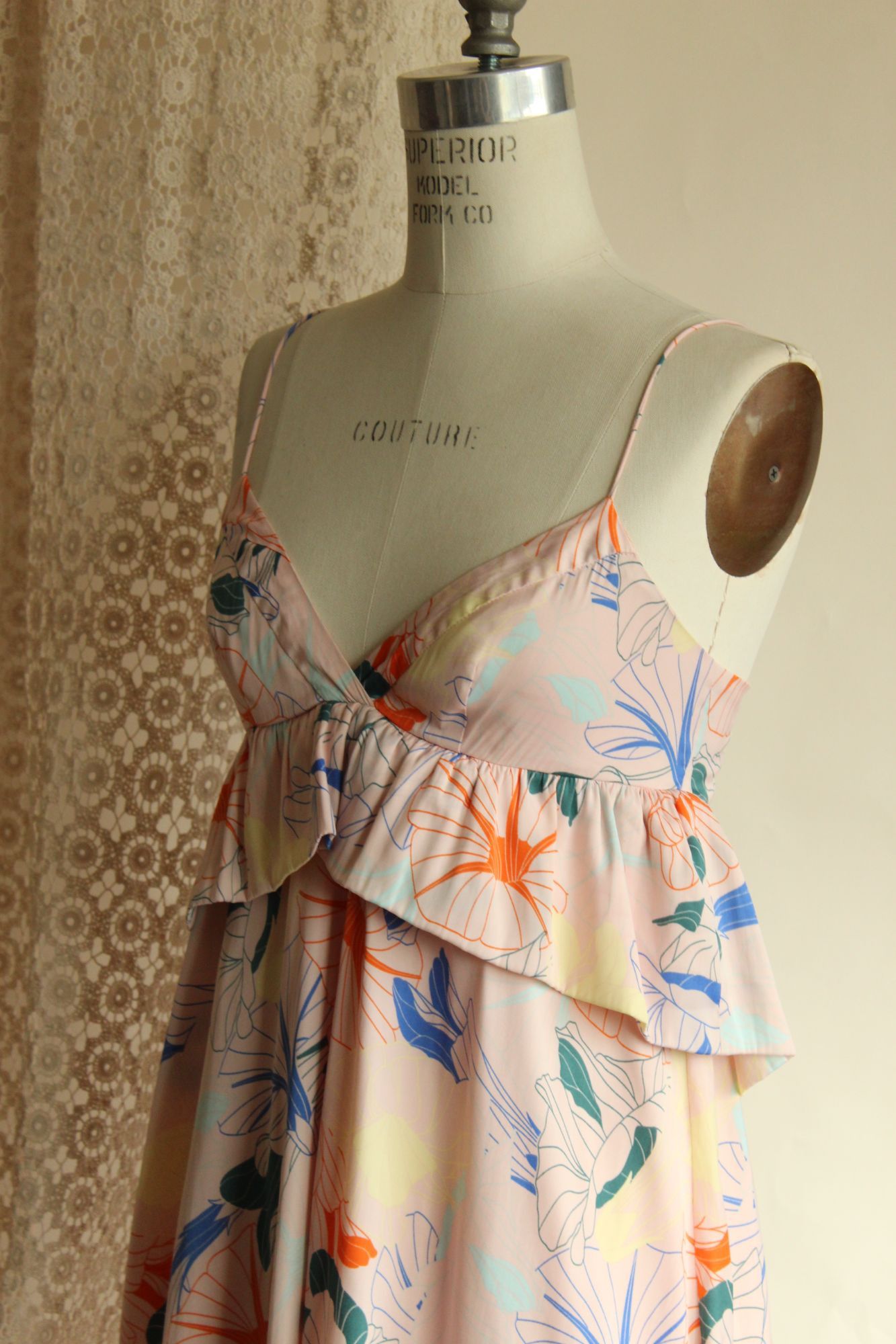 Anthropologie Alice & UO, Anthropologie, Heaven Ruffle Dress, Size 2, Baby Size XS / US 0-2 / IT 36-38 - 9 Thumbnail