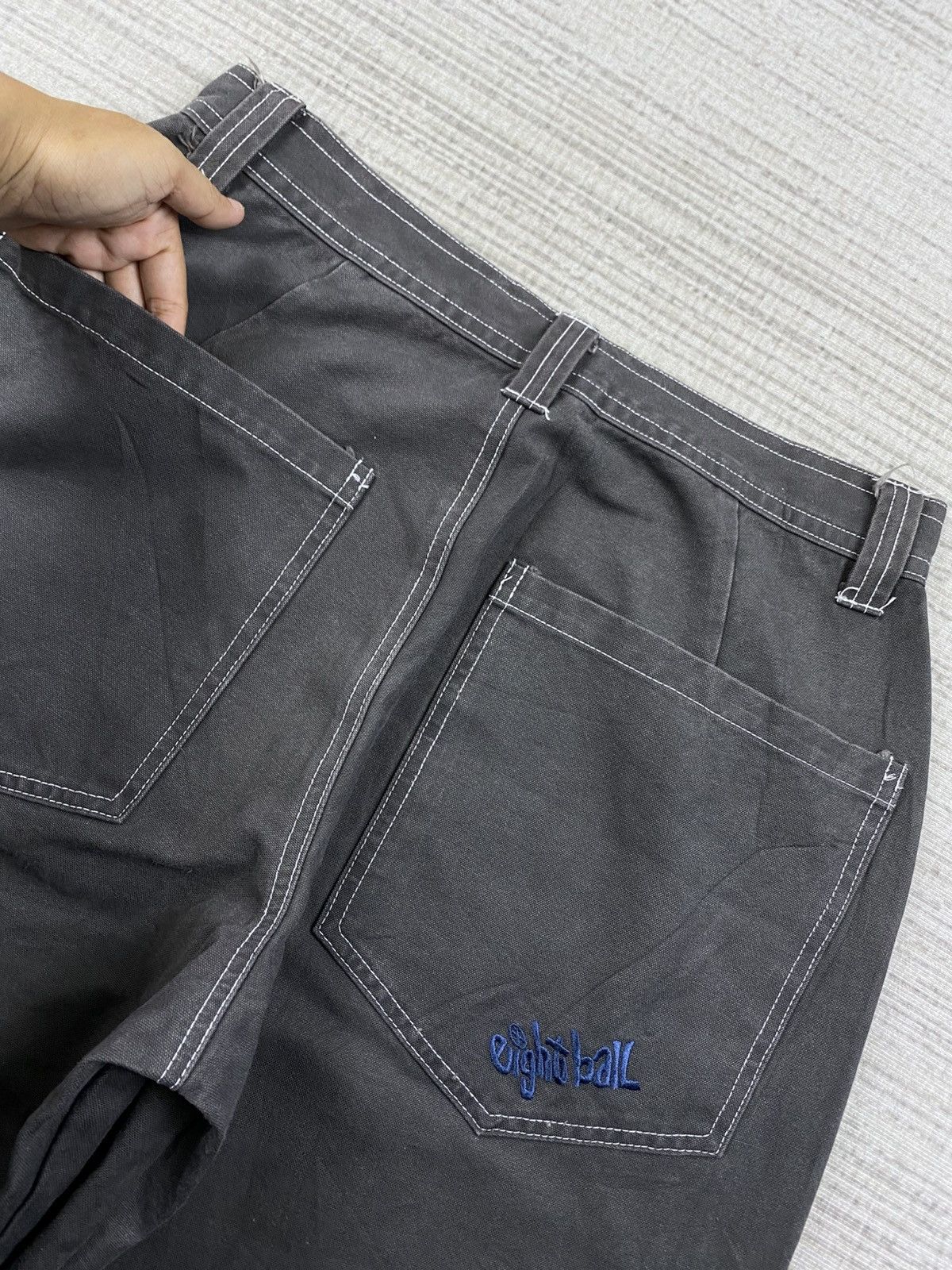 JNCO × Vintage Vintage JNCO Eight Ball Skater Baggy Pants Size US 29 - 11 Thumbnail