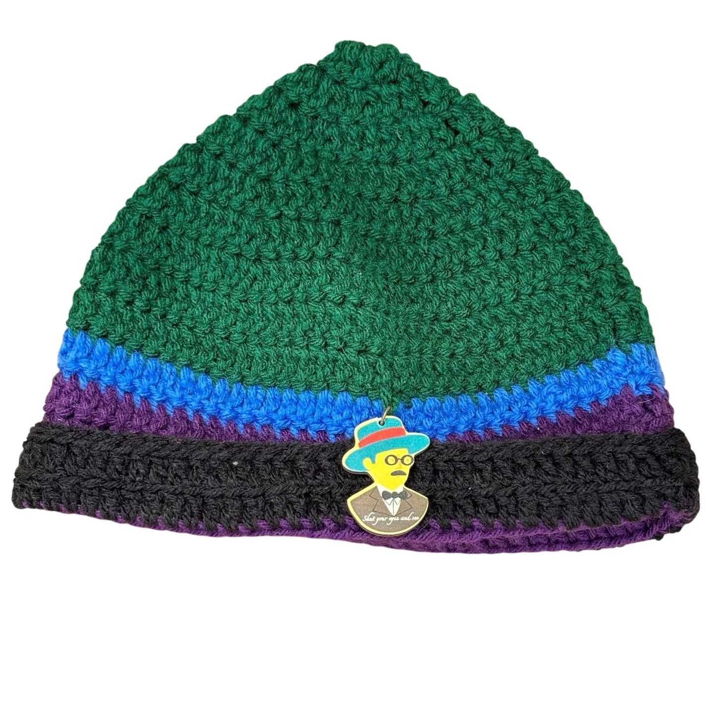Other Green & Blue Beanie Size ONE SIZE - 4 Thumbnail