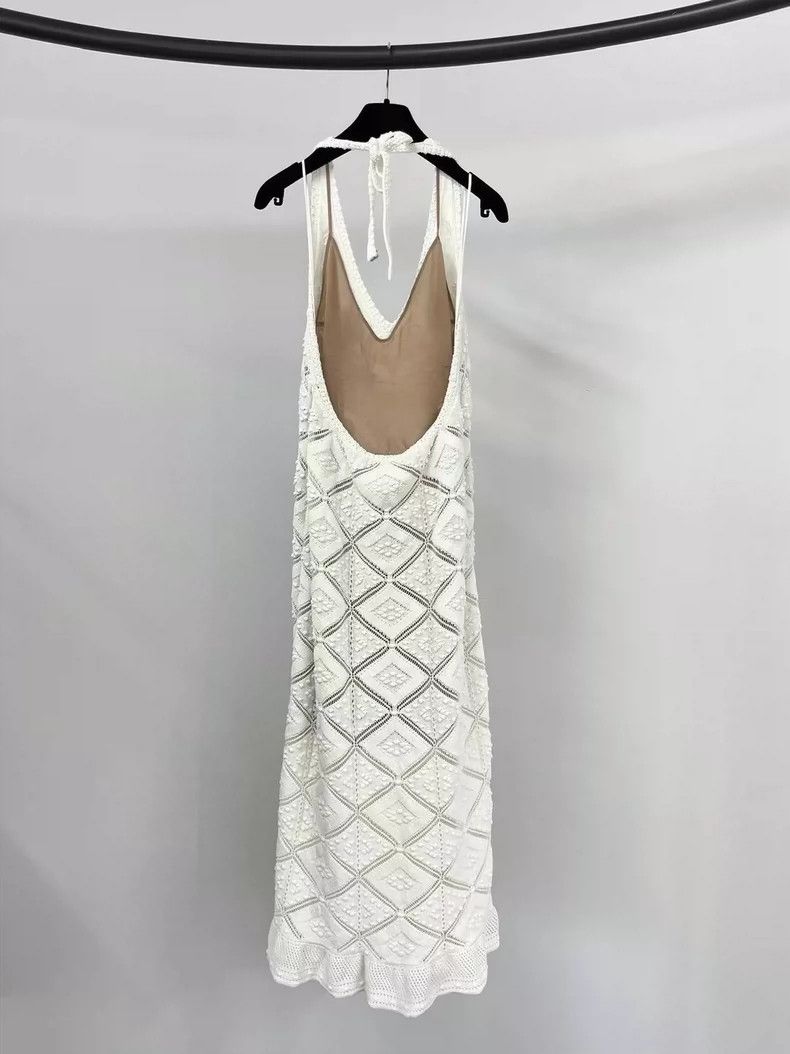 Chanel Chanel 23C white hollow strap dress Size XS / US 0-2 / IT 36-38 - 2 Thumbnail