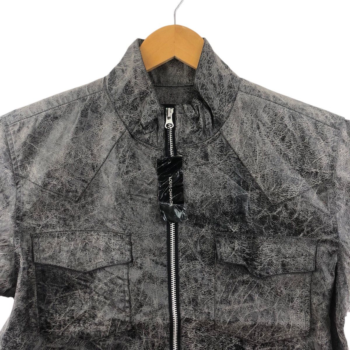 Japanese Brand Deadstock! LOUIS CHAVLON Zipper Shirt Japanese Brand Flocky Size US M / EU 48-50 / 2 - 2 Thumbnail