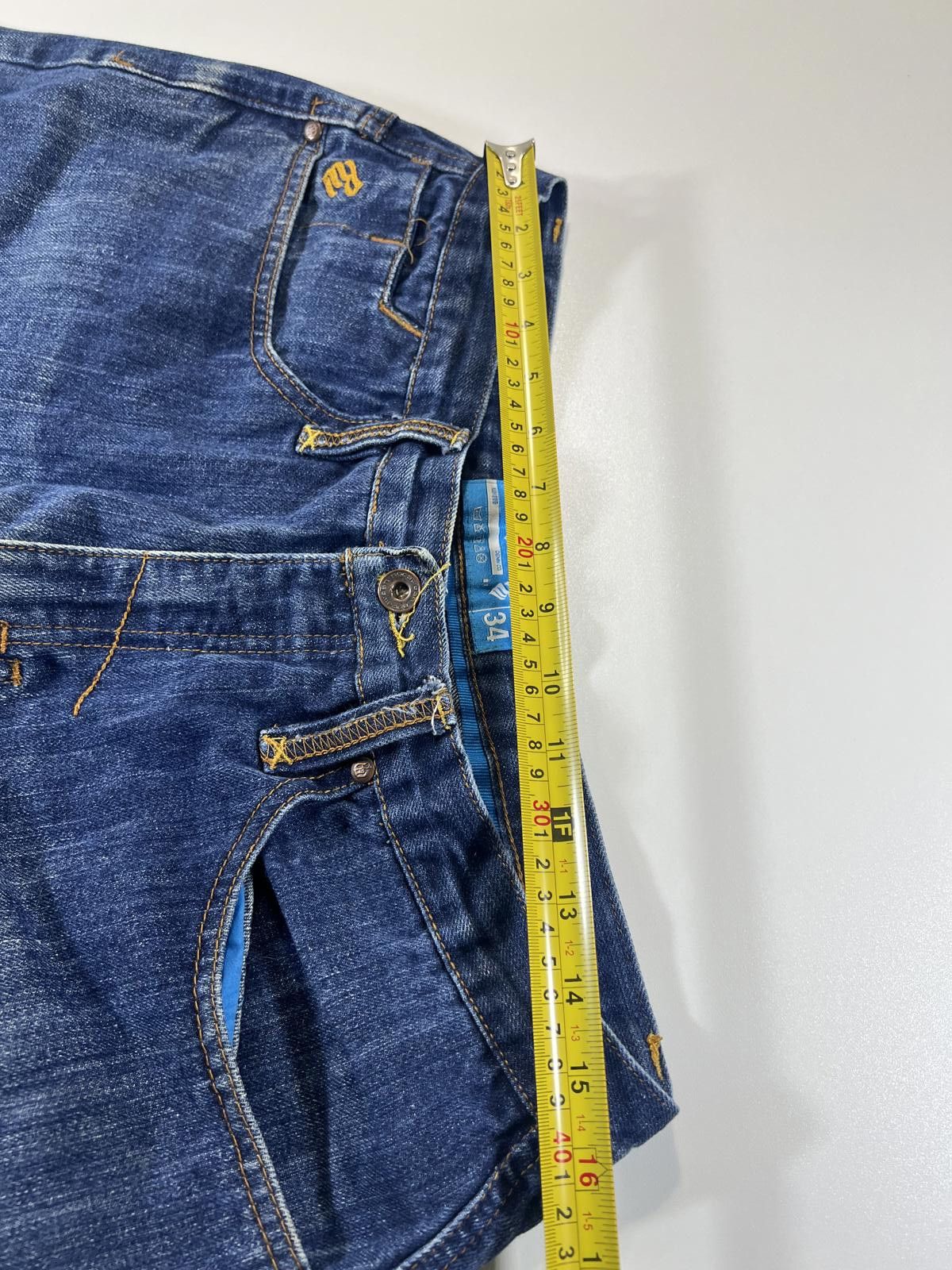 Unknown London Vintage Men's Rocawear Blue Denim Shorts Size 34 Size US 34 / EU 50 - 9 Thumbnail