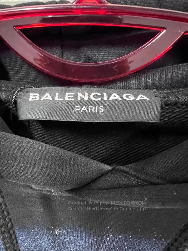 Balenciaga Balenciaga Night scene pattern hooded long sleeve sweater Size US S / EU 44-46 / 1 - 4 Thumbnail