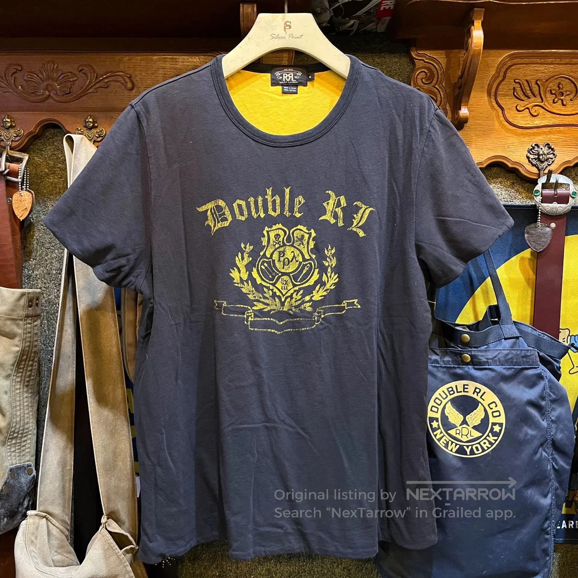 RRL Ralph Lauren Double RL Ralph Lauren Short Sleeve T. Size US XL / EU 56 / 4 - 1 Thumbnail