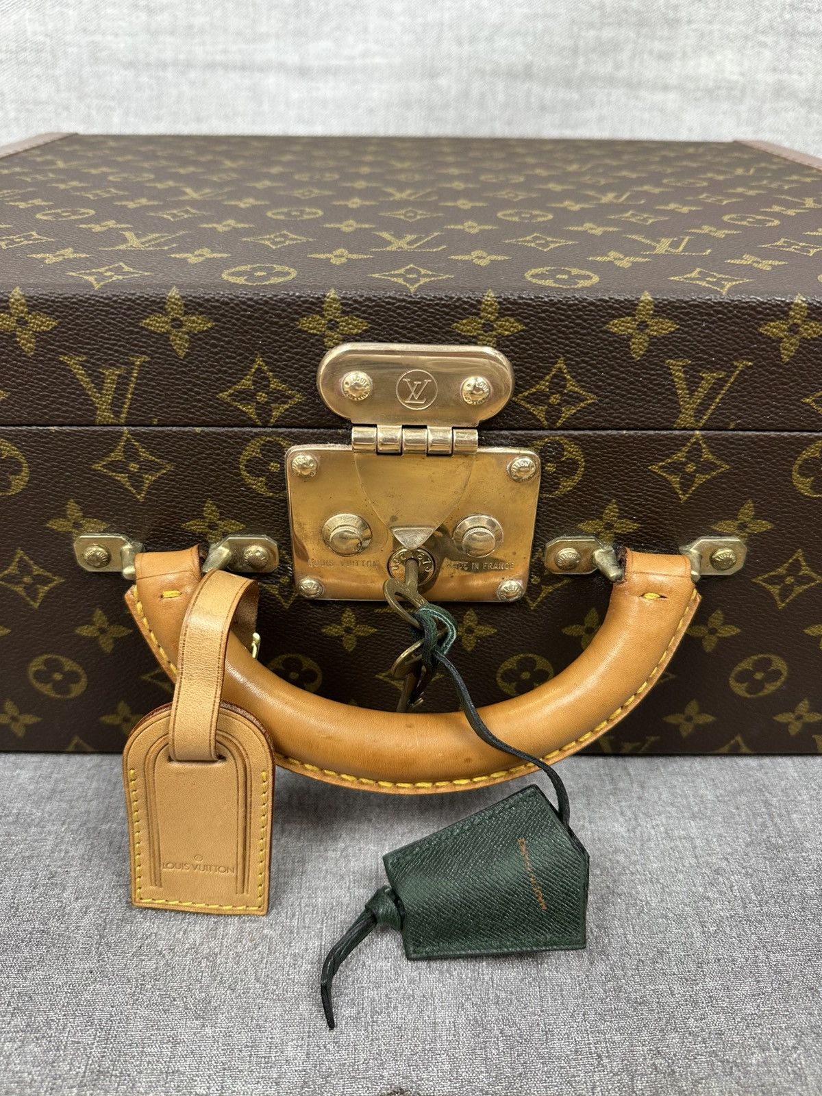 Louis Vuitton Louis Vuitton President Monogram Briefcase Trunk Vintage Size ONE SIZE - 3 Thumbnail